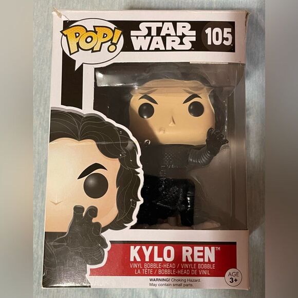 Funko Pop Kylo‎ Ren With Starkiller Base #105 Star Wars - Picture 1 of 6